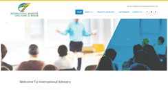 Desktop Screenshot of internationaladvisers.net
